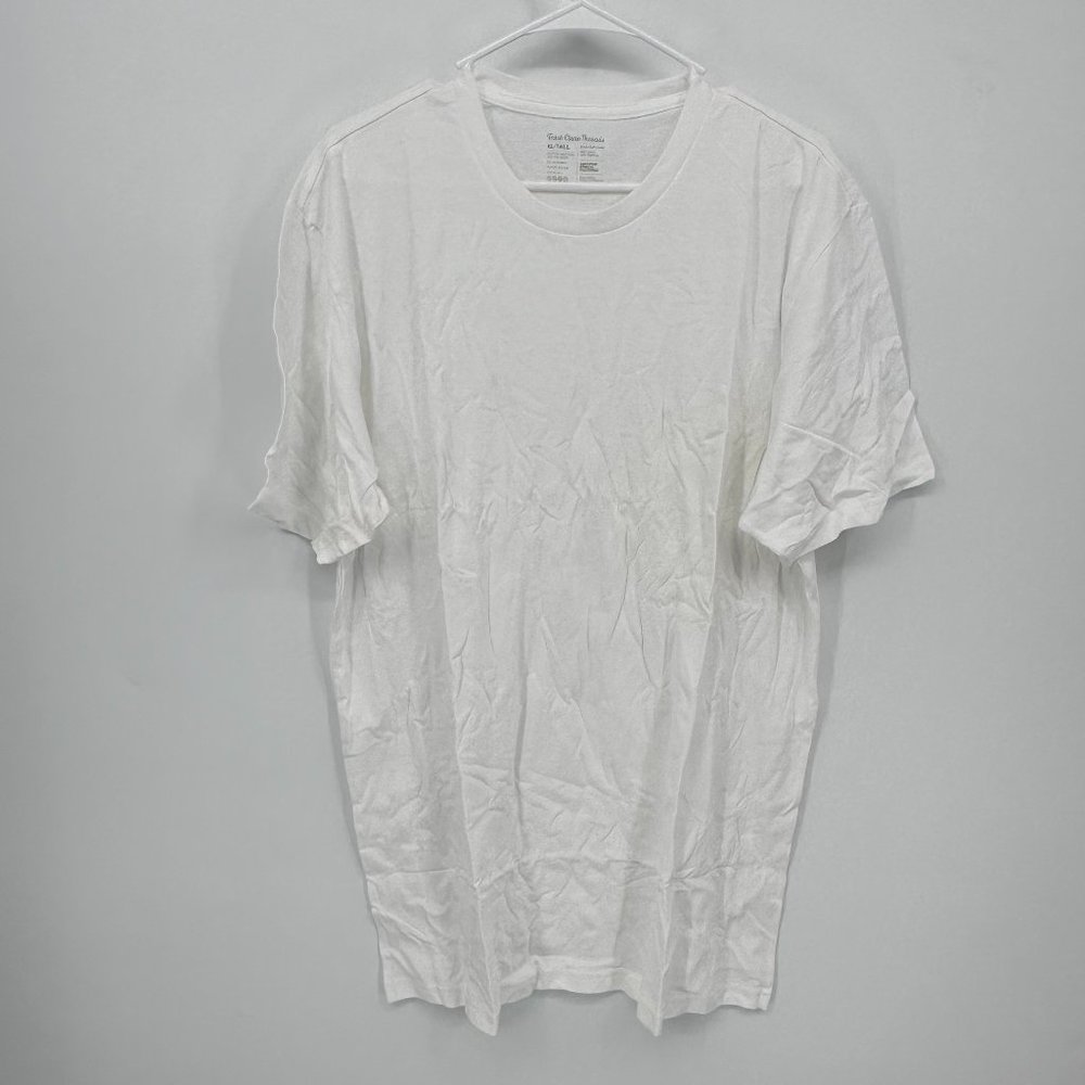 Men's Fresh Clean Threads White Crew Neck Tee XL Tall